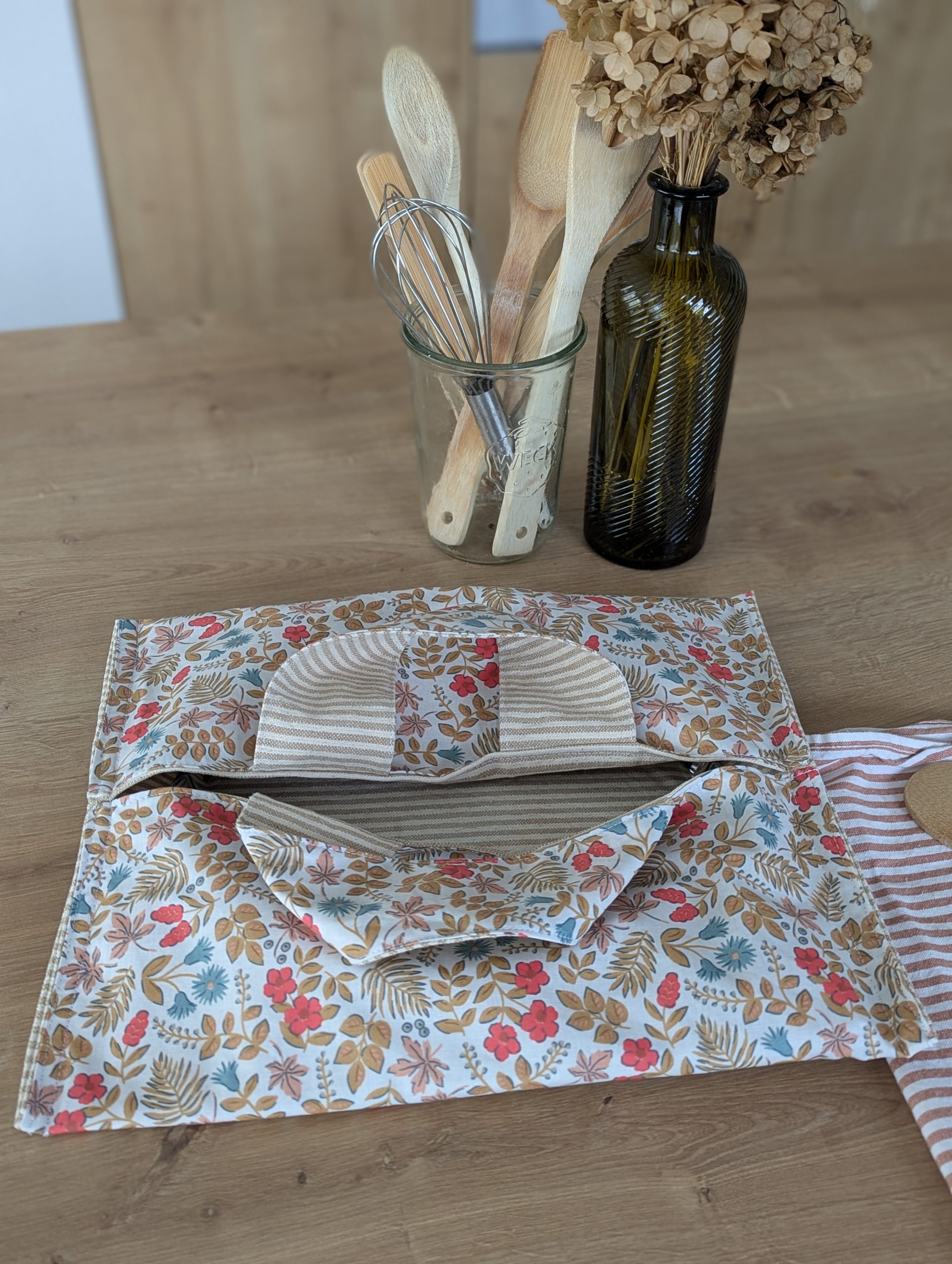 sac à tarte tissus enduit