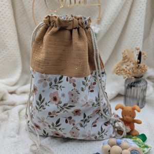 sac-crèche coton et double gaze