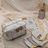 Coffret cadeau naissance cape de bain personnalisée et trousse de toilette avec ou sans broderie
