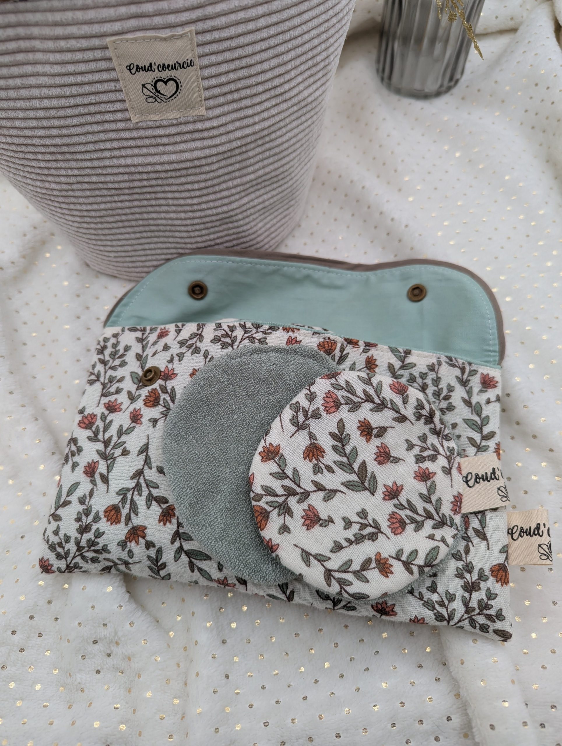 kit maternité,vanity, sac pochon maternité